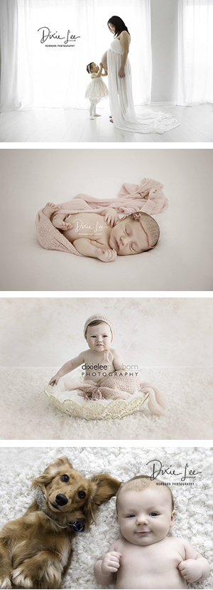 Maternity, newborn and sitter photography sessions